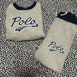 Boys Polo Jogger Set